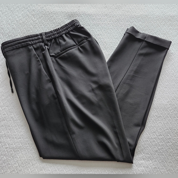 ZARA Black Cuffed Trousers | Pants. Women's Size Medium | 31-32 🖤 - Picture 8 of 8